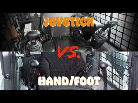 bobcat skid steer foot controls|skid steer instructional videos.